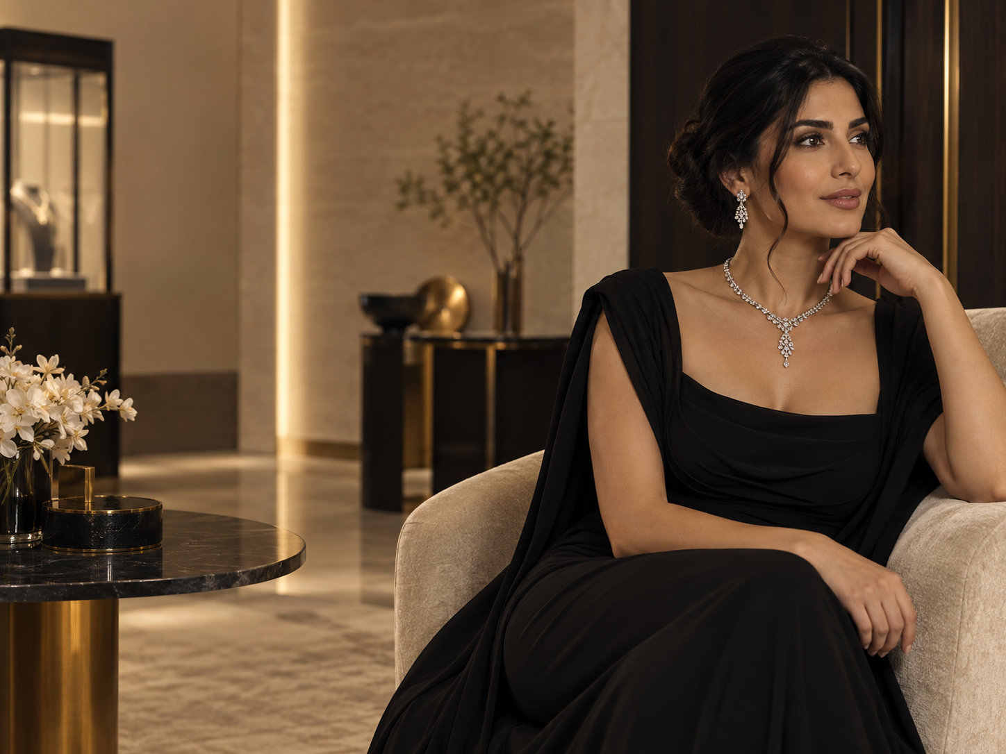 Private high jewellery salon in Dubai